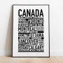 Canada Kanada Poster