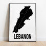 Lebanon Karta
