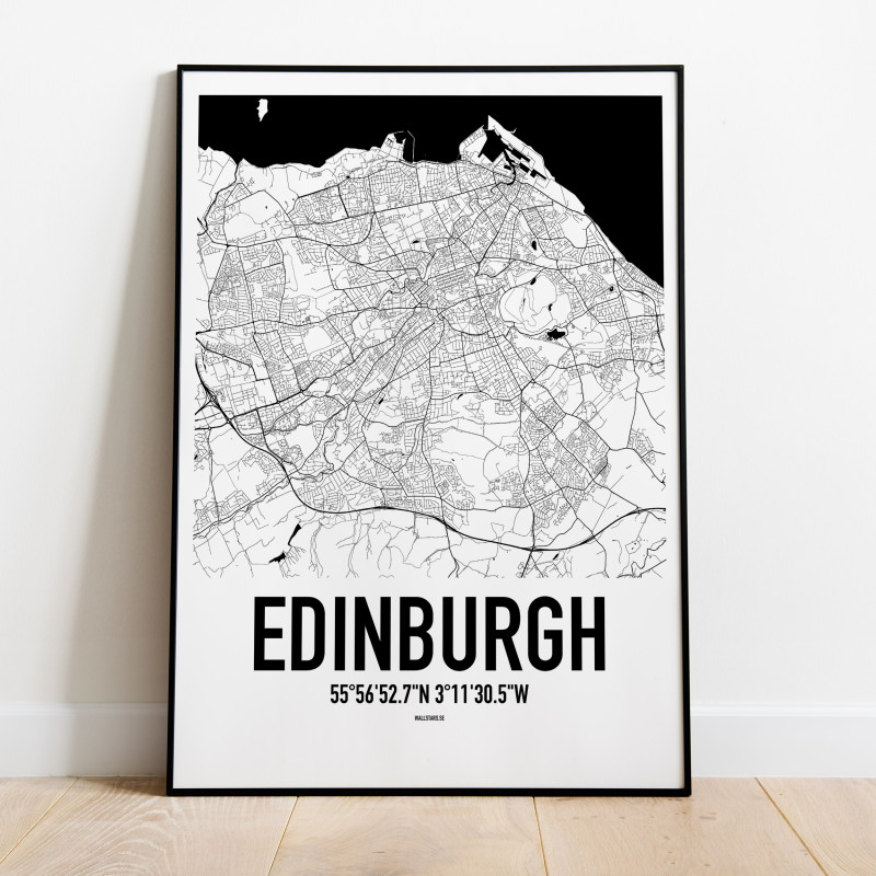 Edinburgh Karta