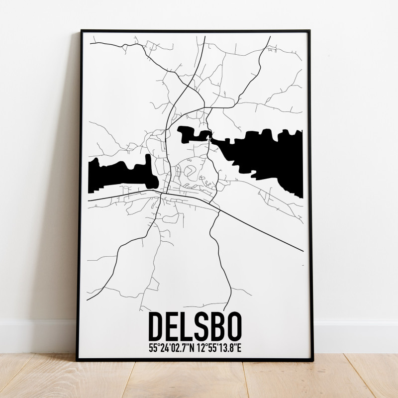 Delsbo Karta