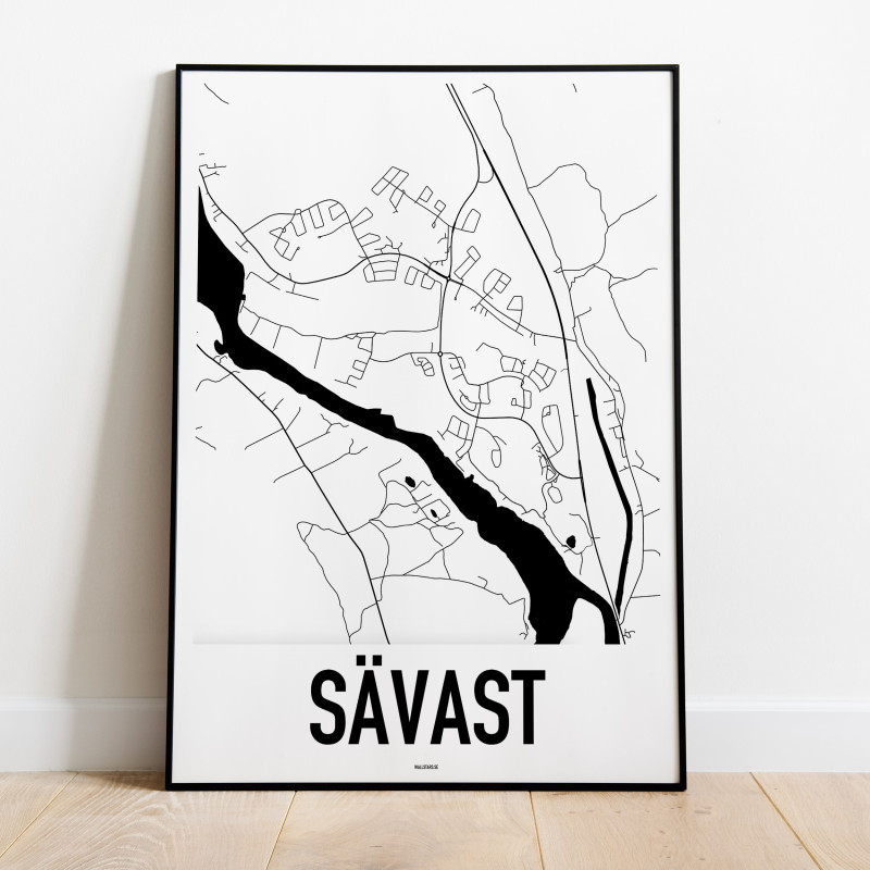 Sävast Karta