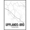 Upplands-Bro Karta 