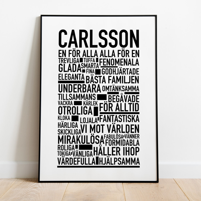 Carlsson Poster