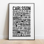 Carlsson Poster