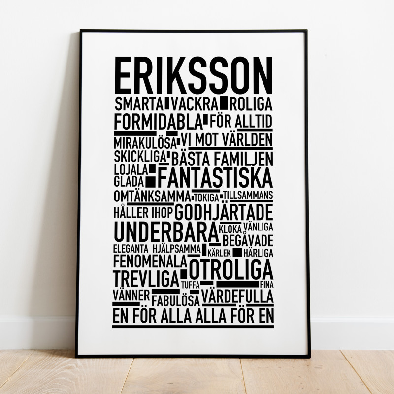 Eriksson Poster