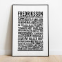 Fredriksson Poster