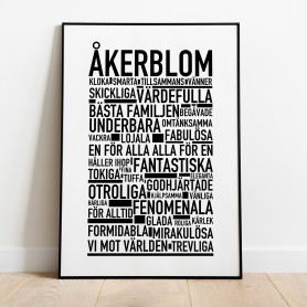 Åkerblom Poster