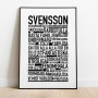 Svensson Poster