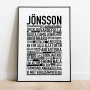 Jönsson Poster