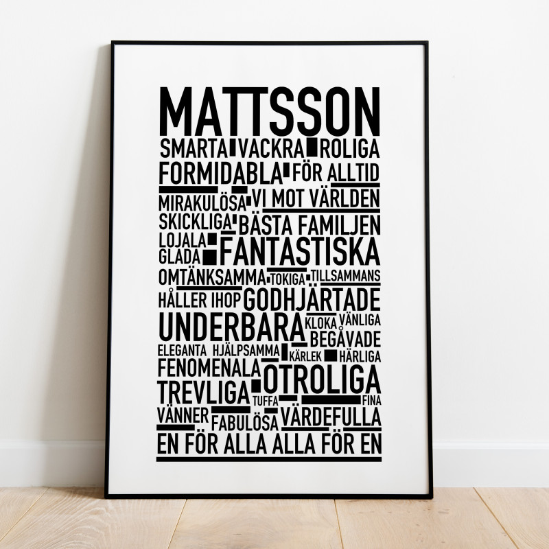 Mattsson Poster