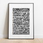 Gunnarsson Poster