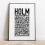 Holm Poster