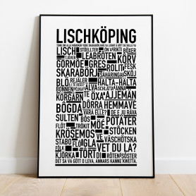 Lischköping Dialekt Poster