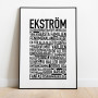 Ekström Poster
