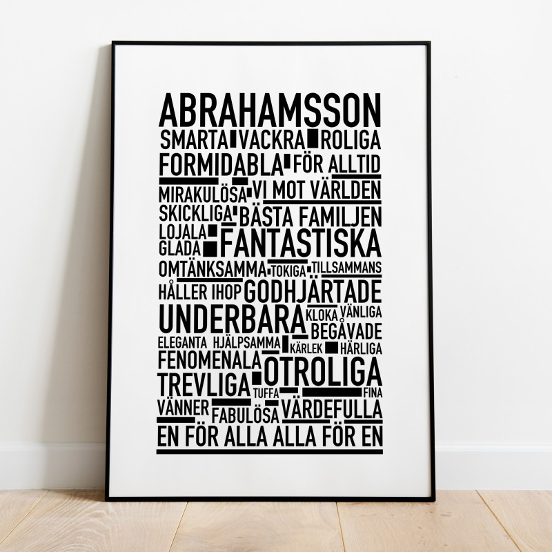 Abrahamsson Poster