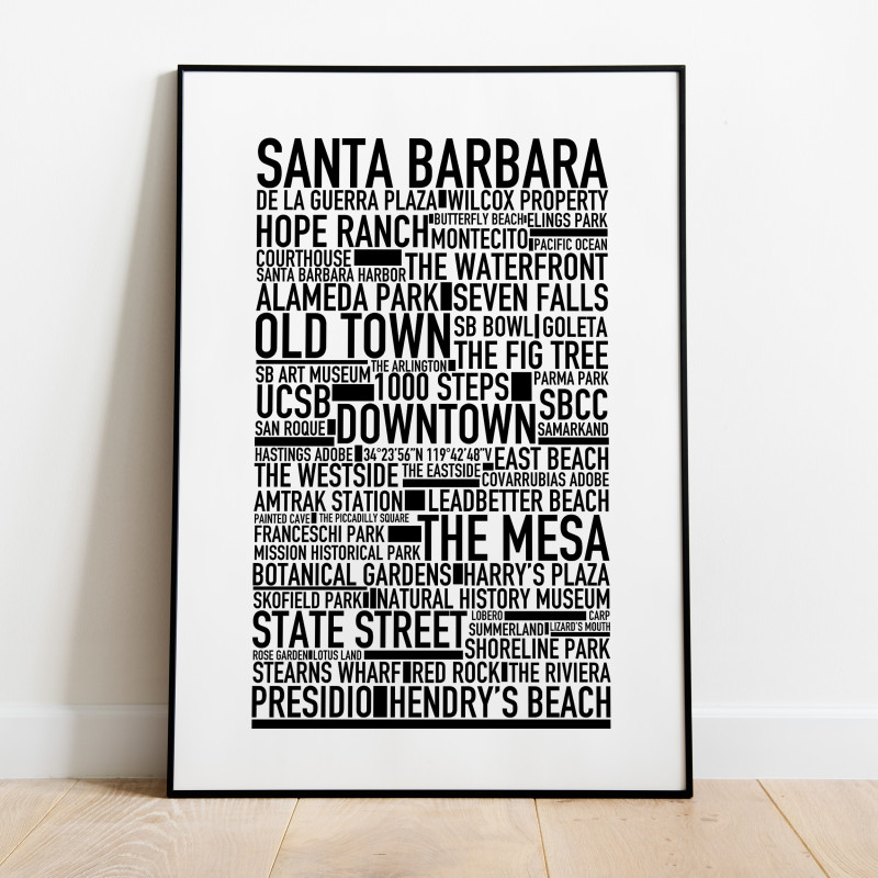 Santa Barbara Poster