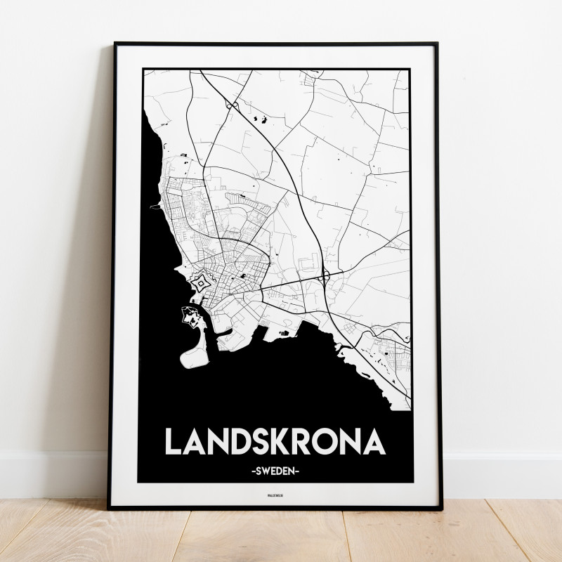 Landskrona Urban Karta