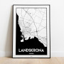 Landskrona Urban Karta