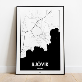 Sjövik Urban Karta