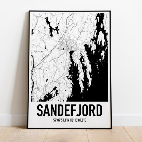 Sandefjord Karta