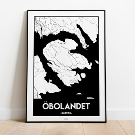 Öbolandet Urban Karta
