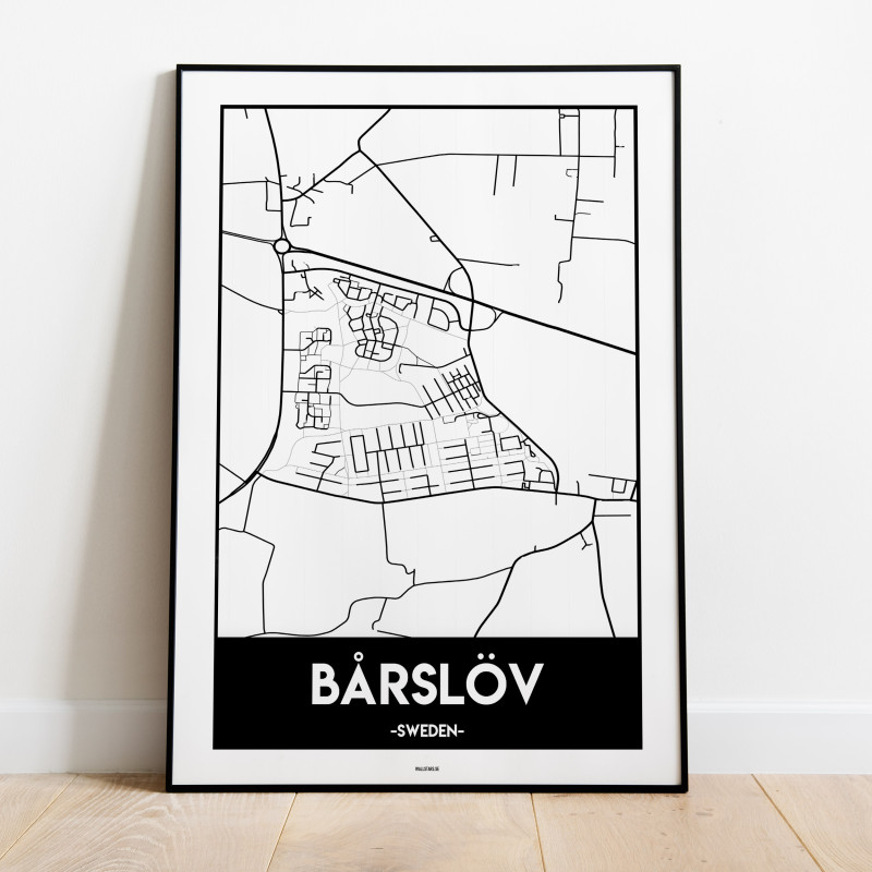 Bårslöv Urban Karta