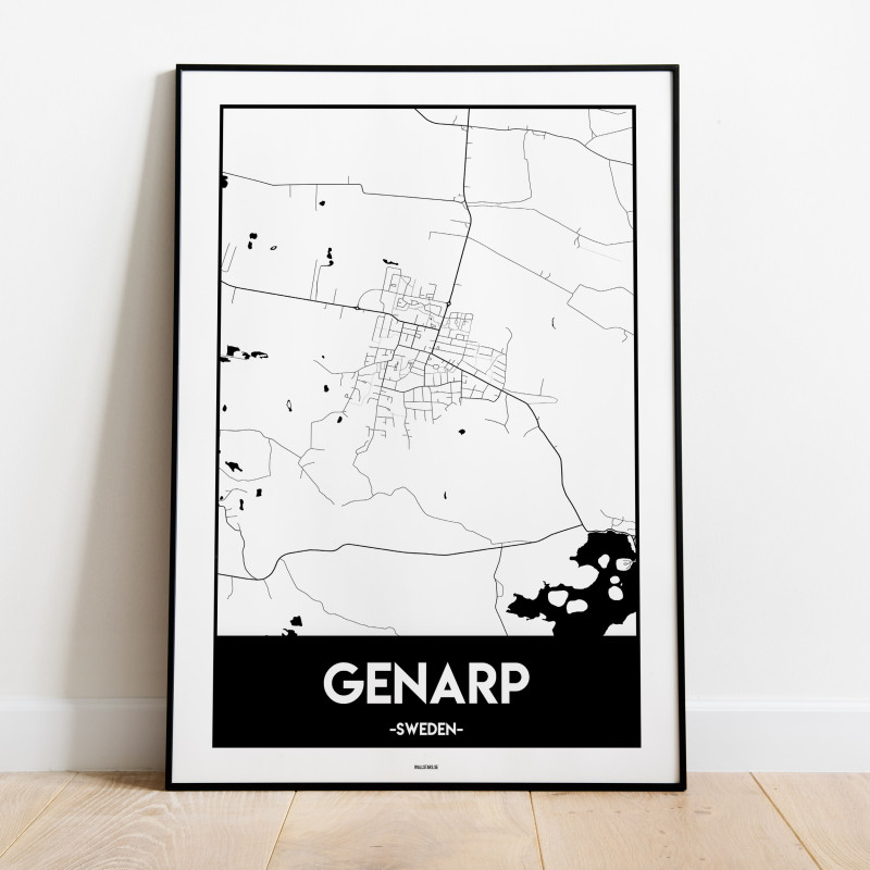 Genarp Urban Karta