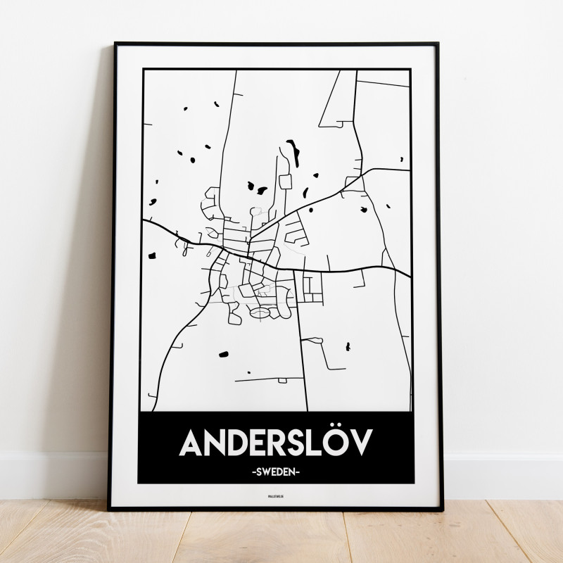 Anderslöv Urban Karta