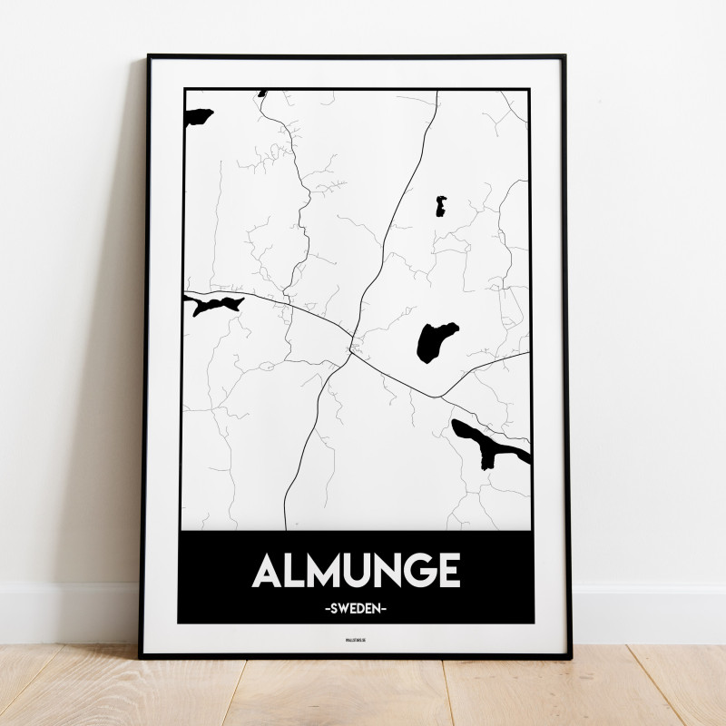 Almunge Urban Karta