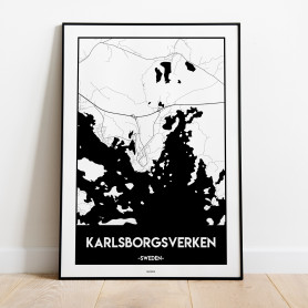Karlsborgsverken Urban Karta