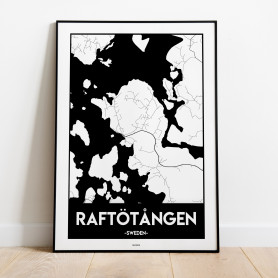 Raftötången Urban Karta