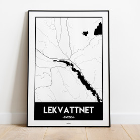 Lekvattnet Urban Karta