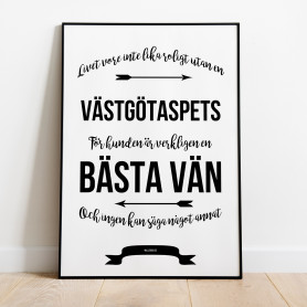 Livet Med Västgötaspets
