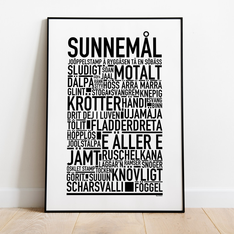 Sunnemål Poster