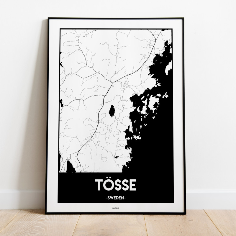 Tösse Urban Karta