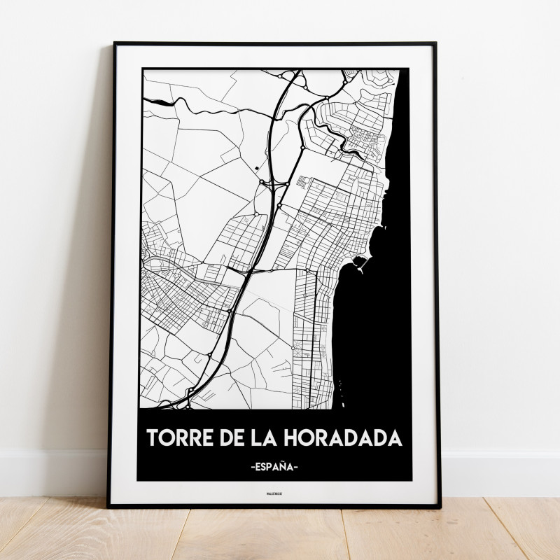 Torre de la Horadada Urban Karta