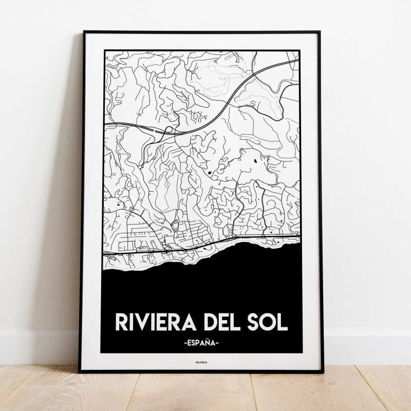 Riviera del Sol Urban Karta