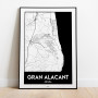 Gran Alacant Urban Karta