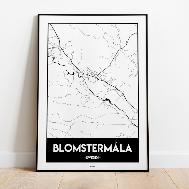 Blomstermåla Urban Karta