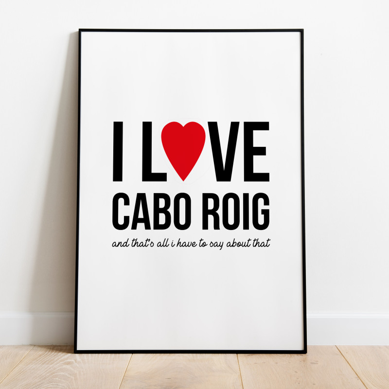 I Love Cabo Roig Poster