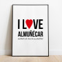 I Love Almunecar Poster
