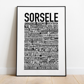 Sorsele Kvarnbränna Poster