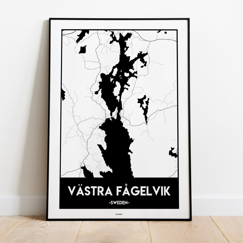 Västra Fågelvik Urban Karta