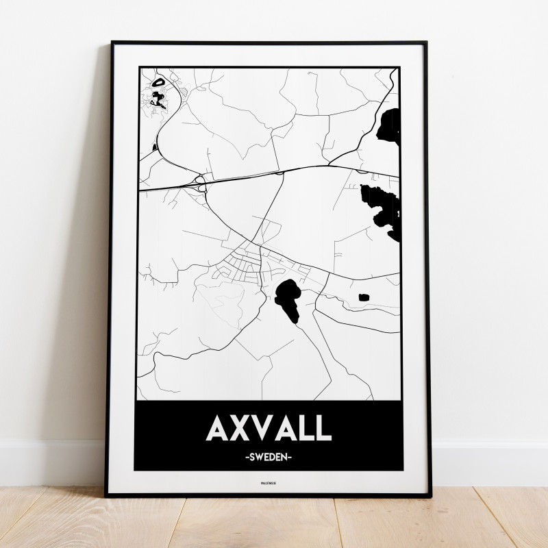 Axvall Urban Karta
