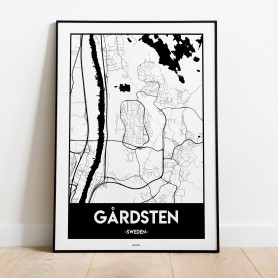 Gårdsten Urban Karta