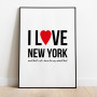 I Love New York Red