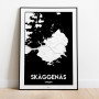 Skäggenäs Urban Karta
