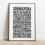 Söråkerska Poster