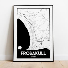 Frösakull Urban Karta