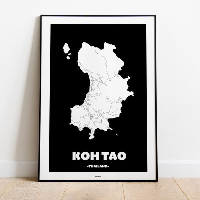 Koh Tao Urban Karta